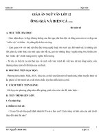 Giáo án Ngữ văn 12 tuần 28 bài: Ông già và biển cả  Hê Minh Uê