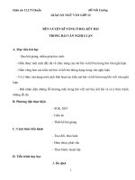 Giáo án Ngữ văn 12 tuần 26 bài: Rèn luyện cách mở bài, kết bài trong bài văn nghị luận