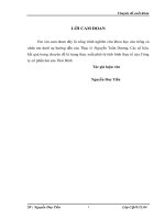 Lợi nhuận và các giải pháp chủ yếu nhằm nâng cao lợi nhuận tại công ty cổ phần hải sản thái bình 