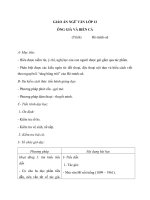 Giáo án Ngữ văn 12 tuần 28 bài: Ông già và biển cả  Hê Minh Uê