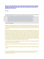 Đóng vai thúy kiểu kể lại cho mọi người nghe việc báo ân báo oán