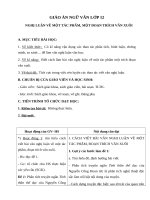 Giáo án Ngữ văn 12 tuần 21 bài: Nghị luận về một đoạn trích, một tác phẩm văn xuôi