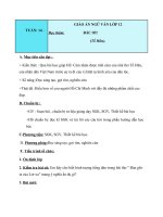 Giáo án Ngữ văn 12 tuần 14 bài đọc thêm: Bác ơi  Tố Hữu