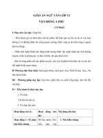 Giáo án Ngữ văn 12 tuần 19 bài: Vợ chồng A Phủ