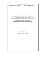 TÀI LIỆU HỘI THẢO - TẬP HUẤN ĐỔI MỚI TỔ CHỨC VÀ QUẢN LÝ HOẠT ĐỘNG GIÁO DỤC Ở TRƯỜNG TRUNG HỌC PHỔ THÔNG THEO ĐỊNH HƯỚNG PHÁT TRIỂN NĂNG LỰC HỌC SINH