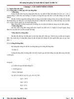 Đề cương bài giảng: Kỹ thuật điện tử. Nghề Cơ Điện Tử
