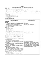 Giáo án Lịch sử 4 bài 4: Khởi nghĩa Hai Bà Trưng