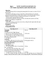 Giáo án Lịch sử 4 bài 3: Nước ta dưới ách đô hộ của các triều đại phong kiến phương Bắc