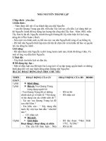 Giáo án Lịch sử 4 bài 27: Nhà Nguyễn thành lập