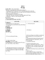 Giáo án Lịch sử 4 bài 6: Ôn tập