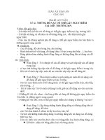 Giáo án Mầm non  Chủ đề: An toàn