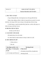 Giáo án Ngữ văn 12 tuần 19 bài: Tổng hợp giáo án về bài viết số 5  Nghị luận văn học