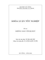 Họ HCP và các tính chất  mối quan hệ của họ HCP với các họ khác trên không gian tôpô  không gian với mạng σ HCP