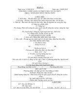 Giáo án 5 hoạt động theo hướng ptnl toán 8 đại số học kì 1