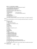 đề cương chi tiết môn quản lý mạng viễn thông