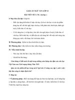 Giáo án Ngữ văn 12 tuần 15 bài: Bài viết số 3 Trả bài viết số 3