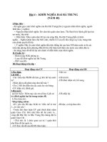 Giáo án Lịch sử 4 bài 4: Khởi nghĩa Hai Bà Trưng