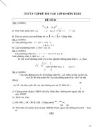 500 Đề Thi Chọn Lọc Vào 10 Môn Toán 20192020 có đáp án