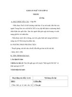 Giáo án Ngữ văn 12 tuần 26 bài: Thuốc  Lỗ Tấn