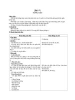 Giáo án Lịch sử 4 bài 29: Tổng kết