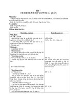 Giáo án Lịch sử 4 bài 7: Đinh Bộ Lĩnh dẹp loạn 12 sứ quân