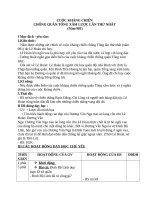 Giáo án Lịch sử 4 bài 8: Cuộc kháng chiến chống quân Tống xâm lược lần thứ nhất ( Năm 981 )