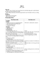 Giáo án Lịch sử 4 bài 6: Ôn tập