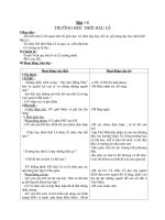 Giáo án Lịch sử 4 bài 18: Trường học thời hậu Lê