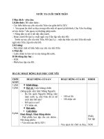 Giáo án Lịch sử 4 bài 15: Nước ta cuối thời trần