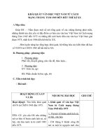 Giáo án Ngữ văn 12 tuần 1 bài: Khái quát Văn học Việt Nam từ Cách mạng tháng 8  1945 đến hết thế kỷ XX