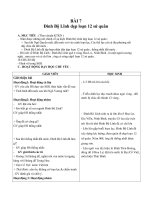 Giáo án Lịch sử 4 bài 7: Đinh Bộ Lĩnh dẹp loạn 12 sứ quân