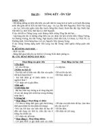 Giáo án Lịch sử 4 bài 29: Tổng kết