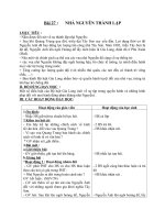 Giáo án Lịch sử 4 bài 27: Nhà Nguyễn thành lập