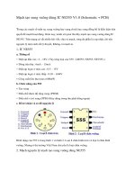Mạch tạo xung vuông dùng IC NE555  v1(schematic + PCB + MACH IN)