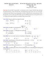 Đề thi thử THPT QG môn toán THPT chuyên KHTN   hà nội   lần 2   năm 2019   có lời giải chi tiết