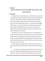 Sáng kiến kinh nghiệm bộ ngữ pháp ôn thi tốt nghiệp môn tiếng anh dạng khung 