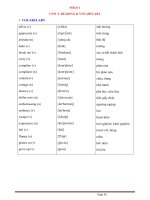 Bài tập tiếng anh 11 unit 2 personal experiences có đáp án và lời giải 