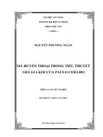 Mã huyền thoại trong tiểu thuyết Nhà giả kim của Paulo Coelho