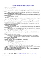 Tài liệu bồi dưỡng học sinh giỏi môn lịch sử lớp 11 