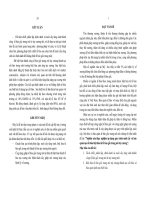 Nghiên cứu thực nghiệm áp dụng quy trình nuôi cấy và bảo quản tạo cốt bào biệt hóa từ tế bào gốc trung mô tủy xương tt