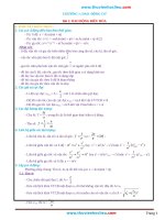 Bài tập trắc nghiệm vật lý 12 học kỳ 1 theo từng chủ đề 