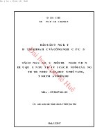 Tác động của sự cố môi trường biển đến hiệu quả sản xuất đối với các hộ nuôi cá lồng ở thị trấn thuận an, huyện phú vang, tỉnh thừa thiên huế