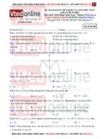 Đề thi thử THPTQG môn toán PRO XPLUS 2019 môn toán 