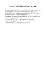 BÀI TẬP QUÁ TRÌNH VÀ THIẾT BỊ CƠ HỌC