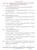 140 câu trắc nghiệm vec tơ quan hệ vuông góc trong không gian có đáp án và lời giải 