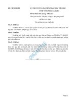 ĐỀ mầm NON VĨNH PHÚC 2018 2019 đã chuyển đổi 