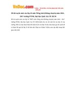 de thi tuyen sinh vao lop 10 mon tieng anh khong chuyen nam 2016 2017 truong ptnk dai hoc quoc gia tp hcm 