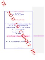 VẬN DỤNG MÔ HÌNH CAMELS TRONG PHÂN TÍCH HIỆU QUẢ HOẠT ĐỘNG KINH DOANH NGÂN HÀNG THƯƠNG MẠI CỔ PHẦN SÀI GÒN TRƯỚC VÀ SAU SÁP NHẬP