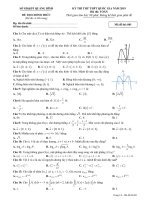 Đề thi thử THPT quốc gia 2019 môn toán sở GDĐT quảng bình 