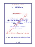 Quản lý thu thuế giá trị gia tăng đối với các doanh nghiệp ngoài quốc doanh tại Chi cục Thuế huyện Tuyên Hoá, tỉnh Quảng Bình